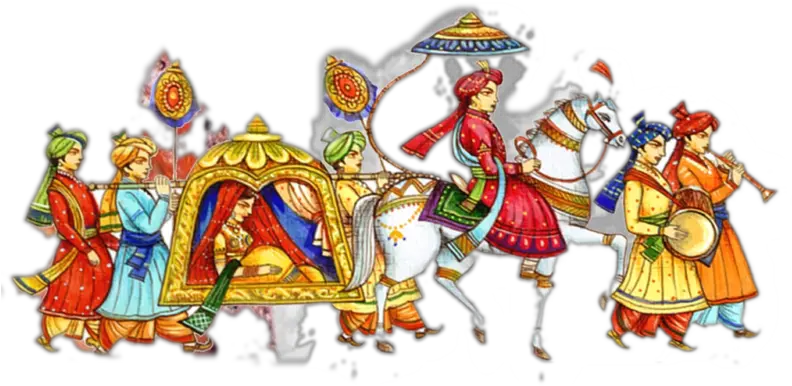  Indian Clipart Wedding Indian Wedding Clipart Png