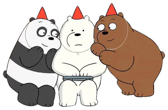  Animated We Bare Bears Gif
