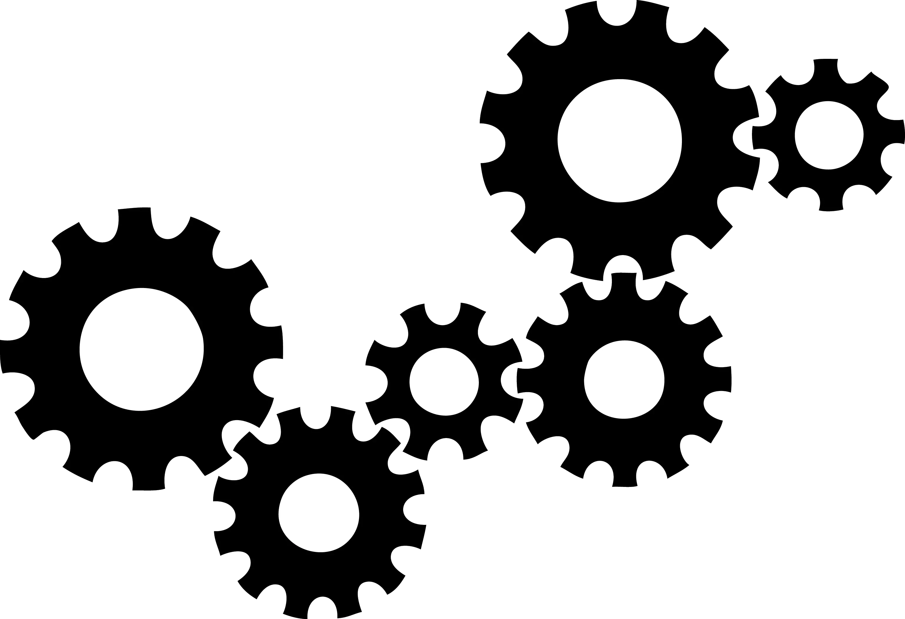  Clip Art Gears Png Vector Gear Wheels
