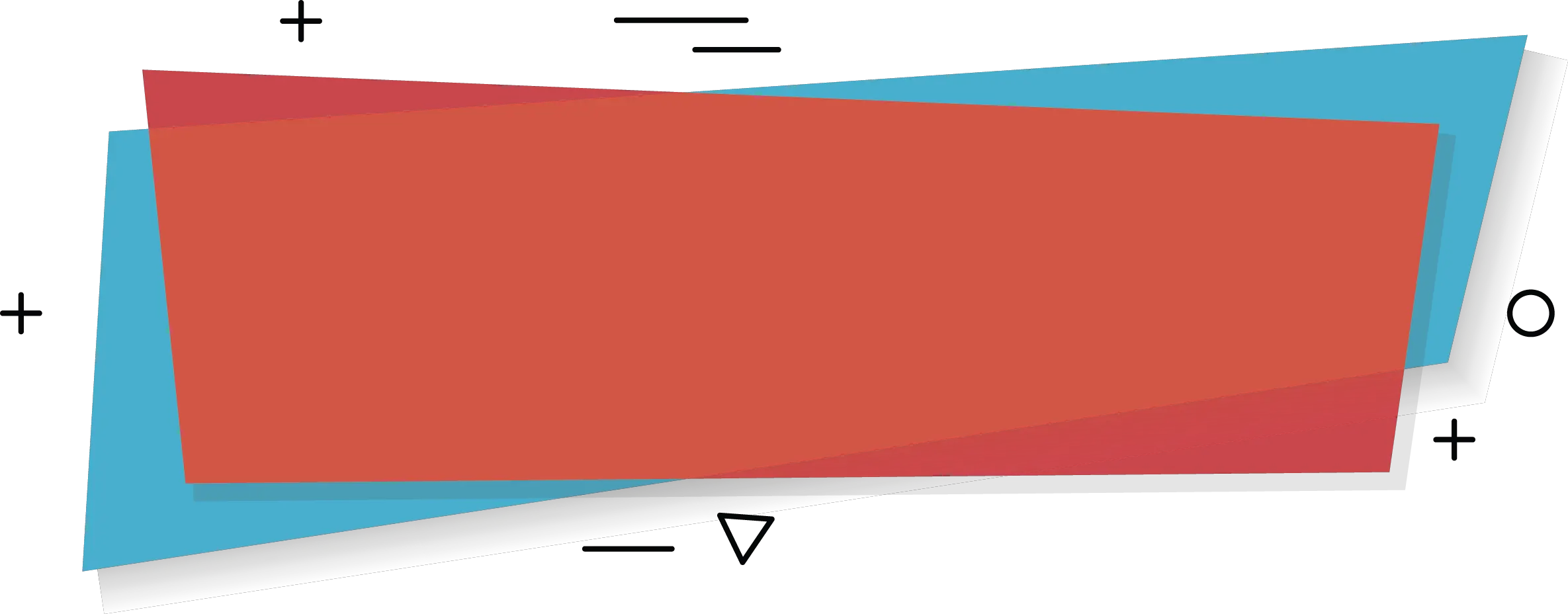  Red Banner Blue Background Banner With Abstract Abstract Banners Transparent Png