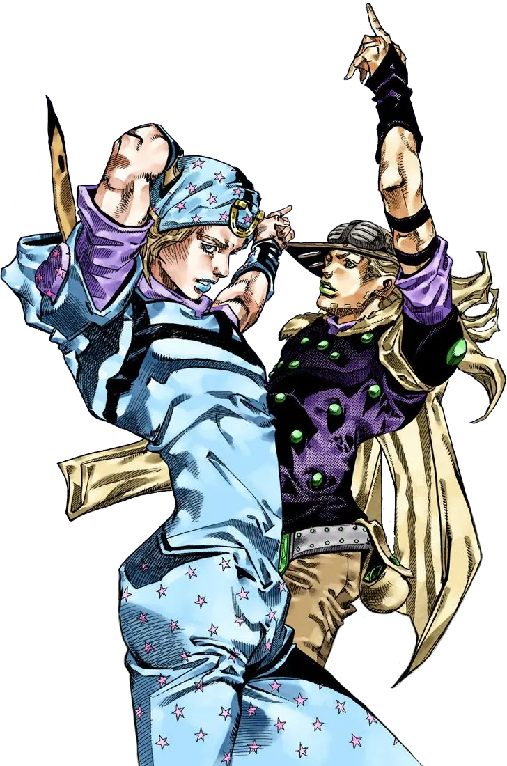  Johnny Joestar And Gyro Zeppeli