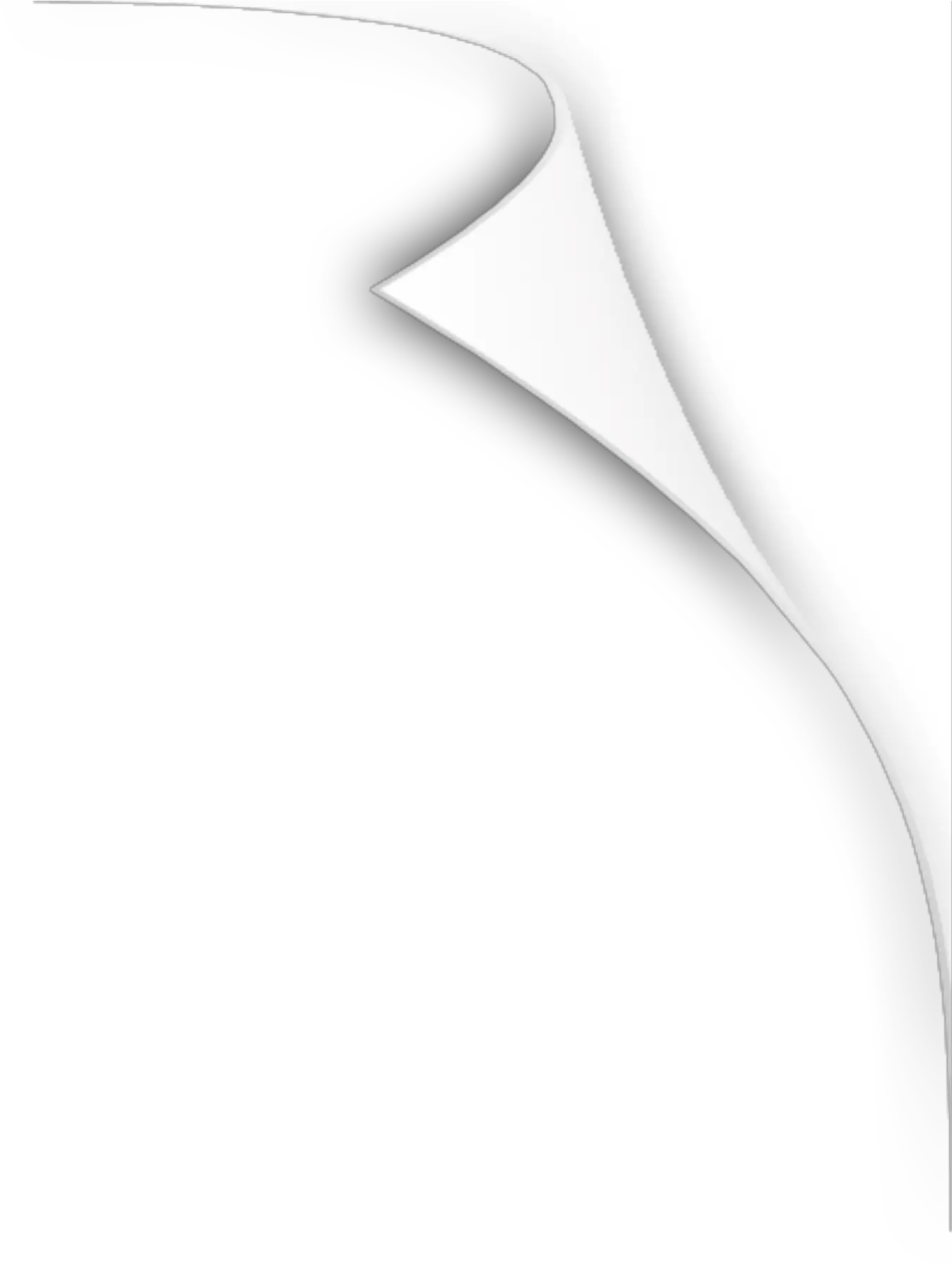  Transparent Page Fold Png Darkness