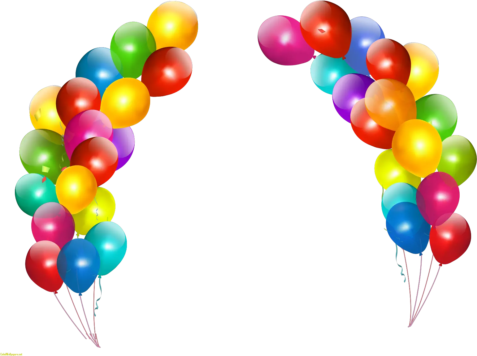  Balloon Birthday Party Clip Art Birthday Balloons Hd Png