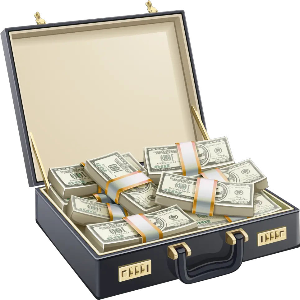 Dollar Case Png Clipart Suitcase Of Cash Png