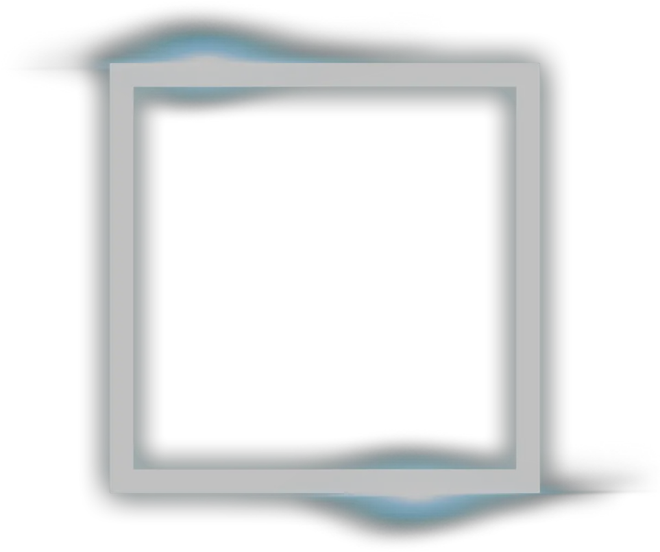  mq blue white square light neon White Neon Square Png