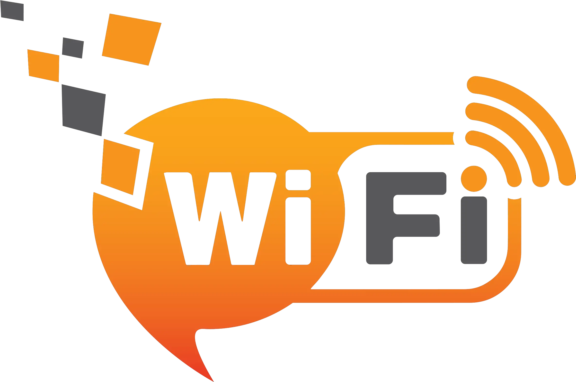  Transparent Orange Png Logo Wifi Png Hd