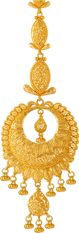 22k Yellow Gold Maang Tika Gold Maang Tikka With Price