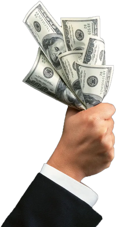 Money In Hand Png Hand Holding Money Png
