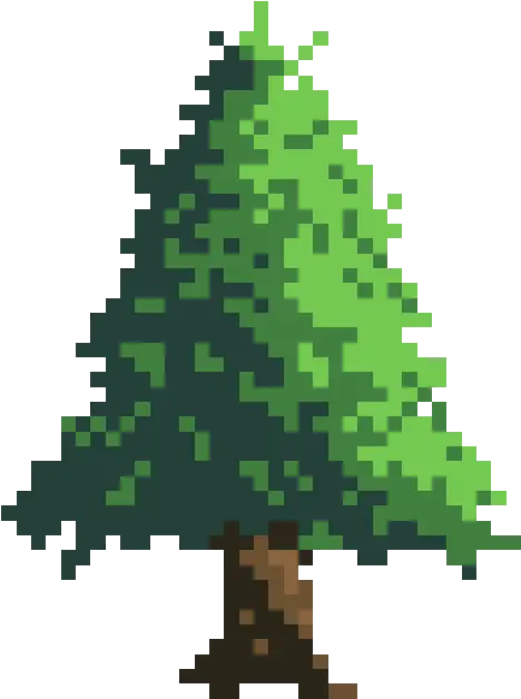  Thumb Image Pine Tree Pixel Art