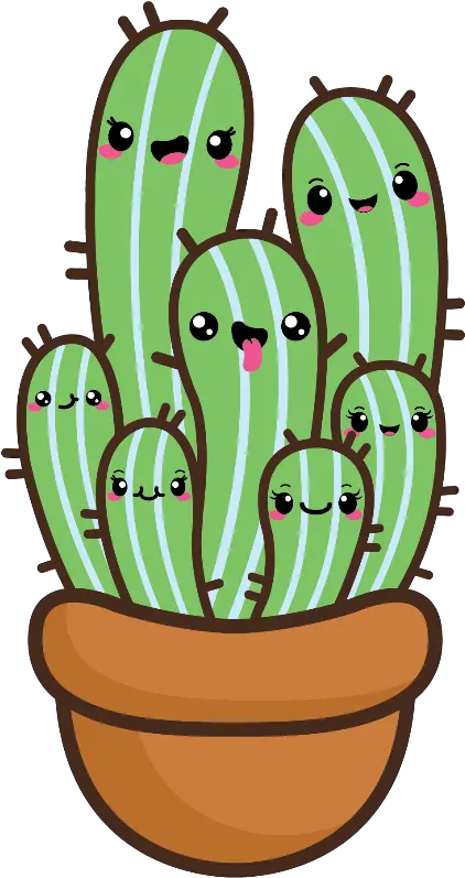  Transparent Cactus Png Tumblr Stickers Kaktus