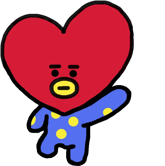  Taehyung Tata Bt21 Bts Freetoedit Sugar Cookie Clip Kpop Tata Bt21
