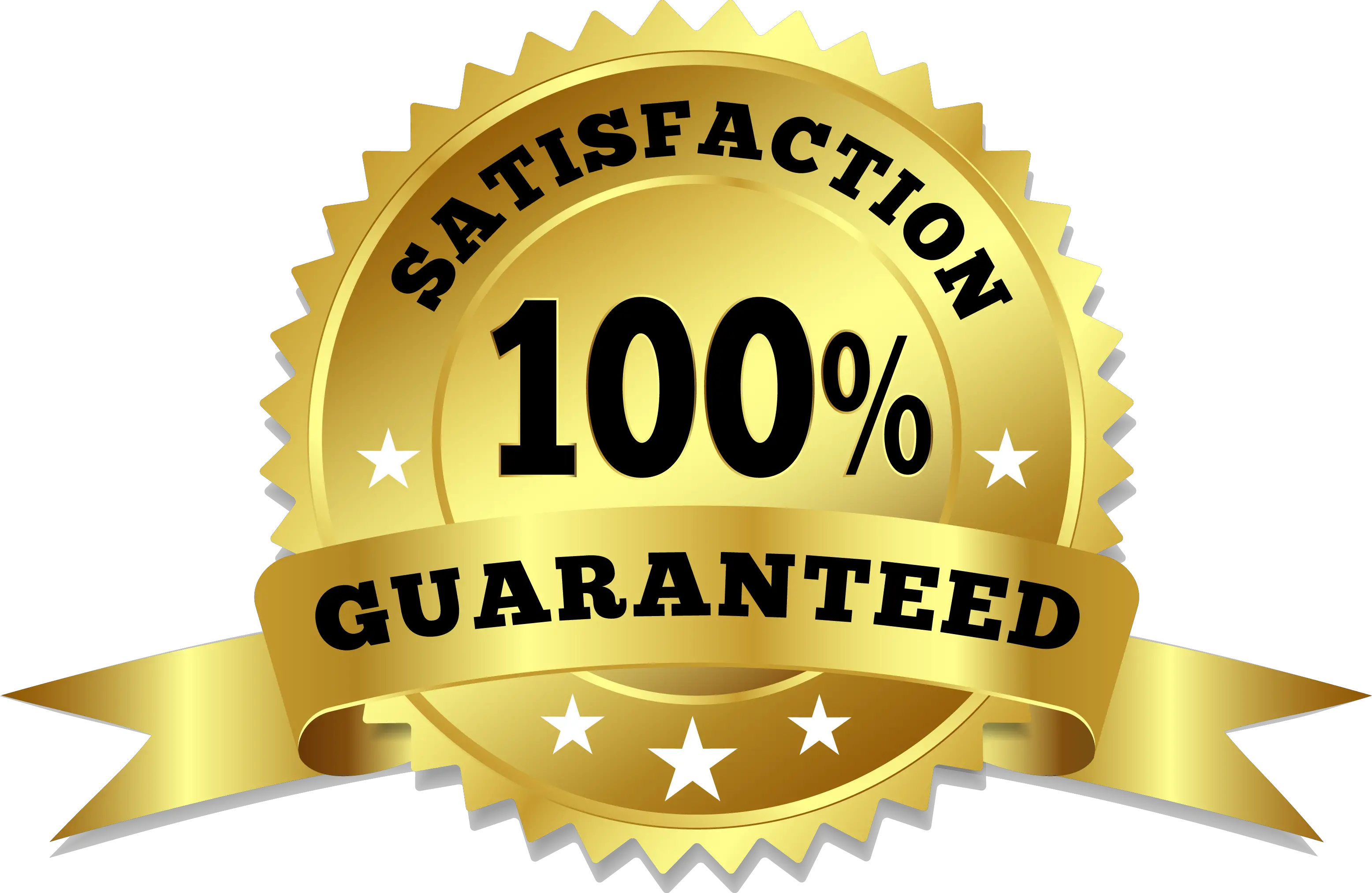  Satisfaction Guaranteed Badge Png 100 Satisfaction Guaranteed Logo Vector