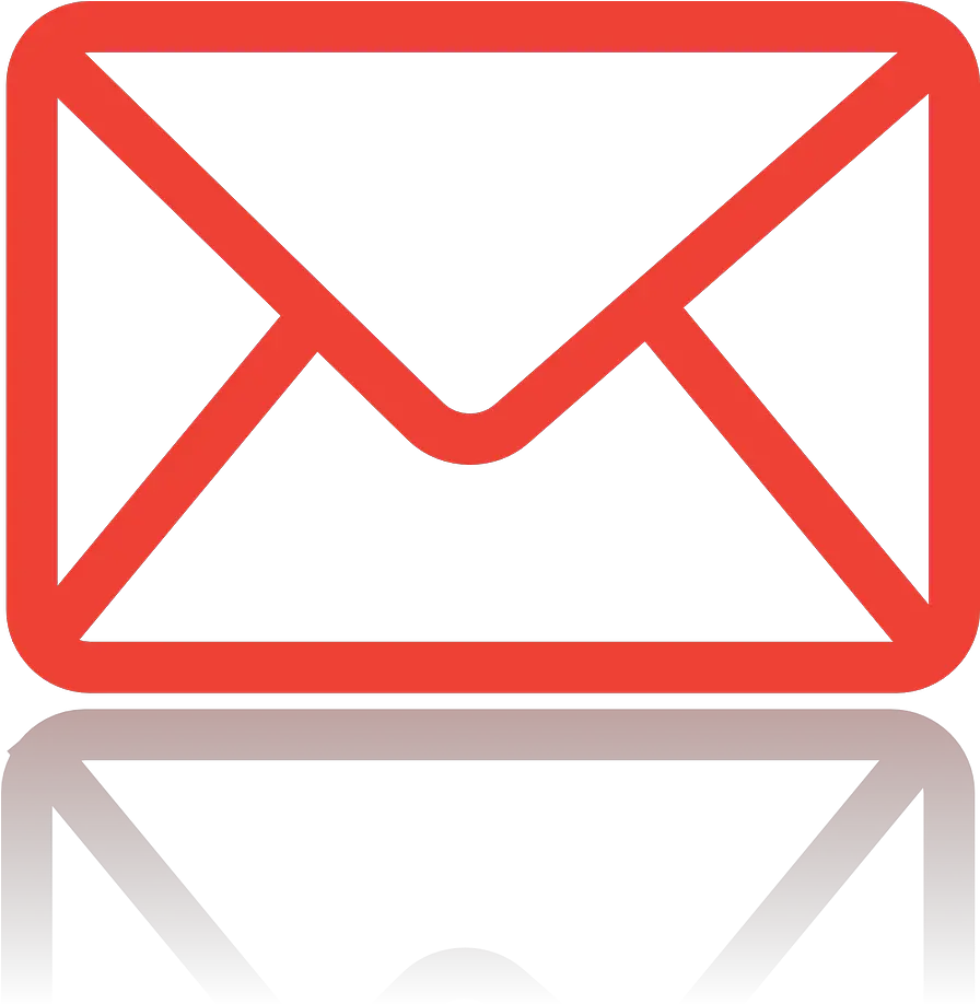  Message Clipart Mail Symbol Transparent Background Red Email Icon
