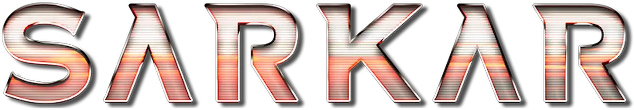  Sarkar Movie Name Logo