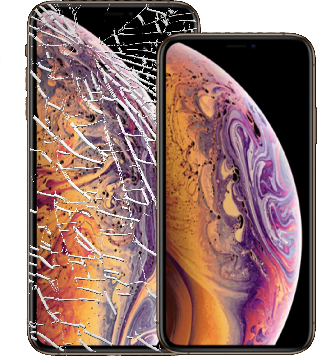  Broken Iphone X Transparent