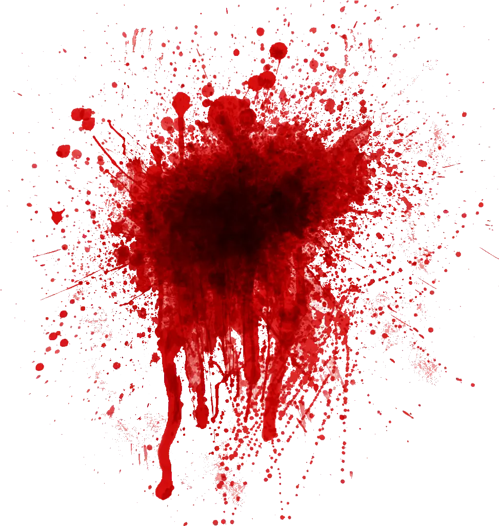  T-shirt Blood Art Clip Art Blood Splatter
