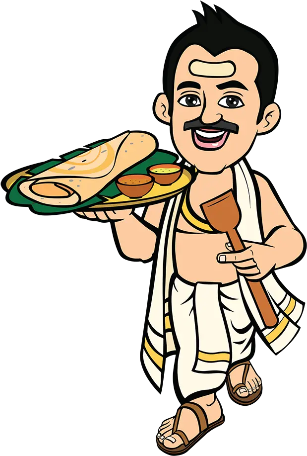  Indians Clipart South South Indian Food Cartoon