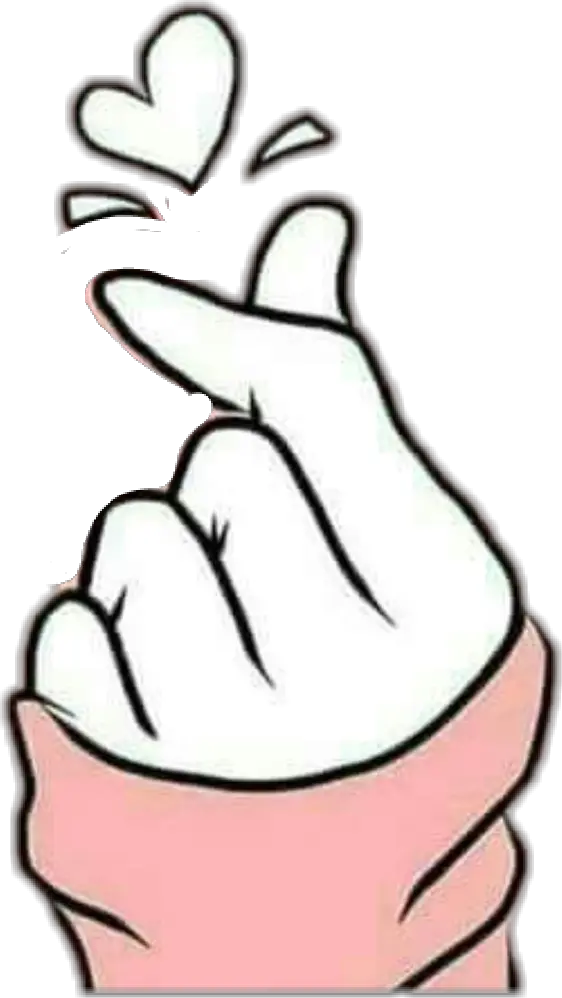  Transparent Cute Love Png Love Sign In Korea
