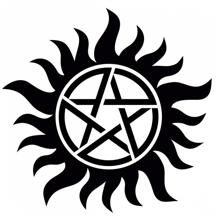  Transparent Anti Possession Symbol Png Supernatural Anti Possession Tattoo