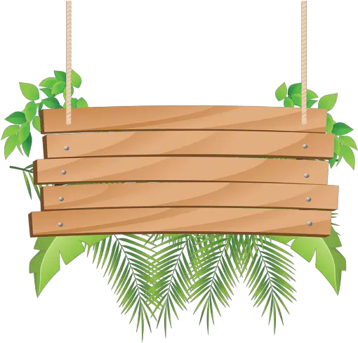  Hanging Wooden Sign Clipart