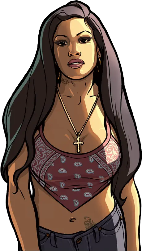  23 Gta San Andreas Intro Girl