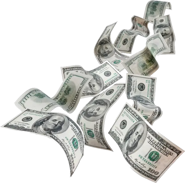  Flying Money Png Flying Money Transparent Background