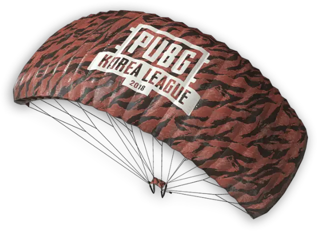  Pubg Pkl Parachute Korea Playerunknown S Battlegrounds Transparent Pubg Parachute Png