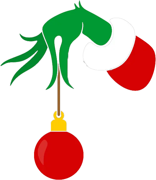  Grinch Hand Grinch Hand With Ornament