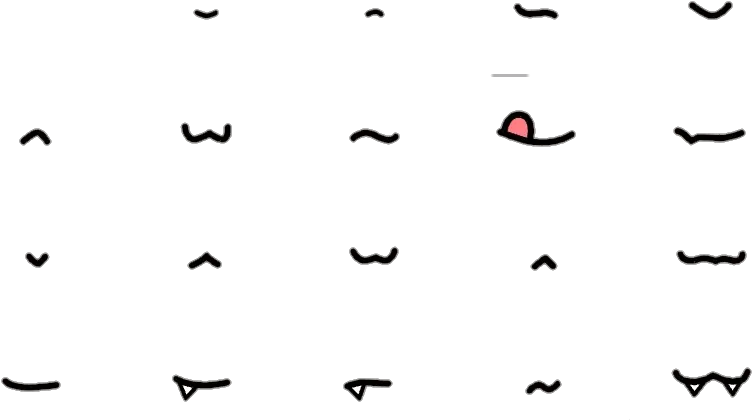  lips mouth gacha Drawing Of Gacha Mouths