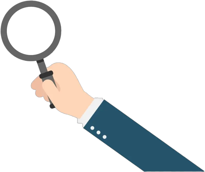  Magnifying Glass Png Hand Holding Magnifying Glass Vector Png