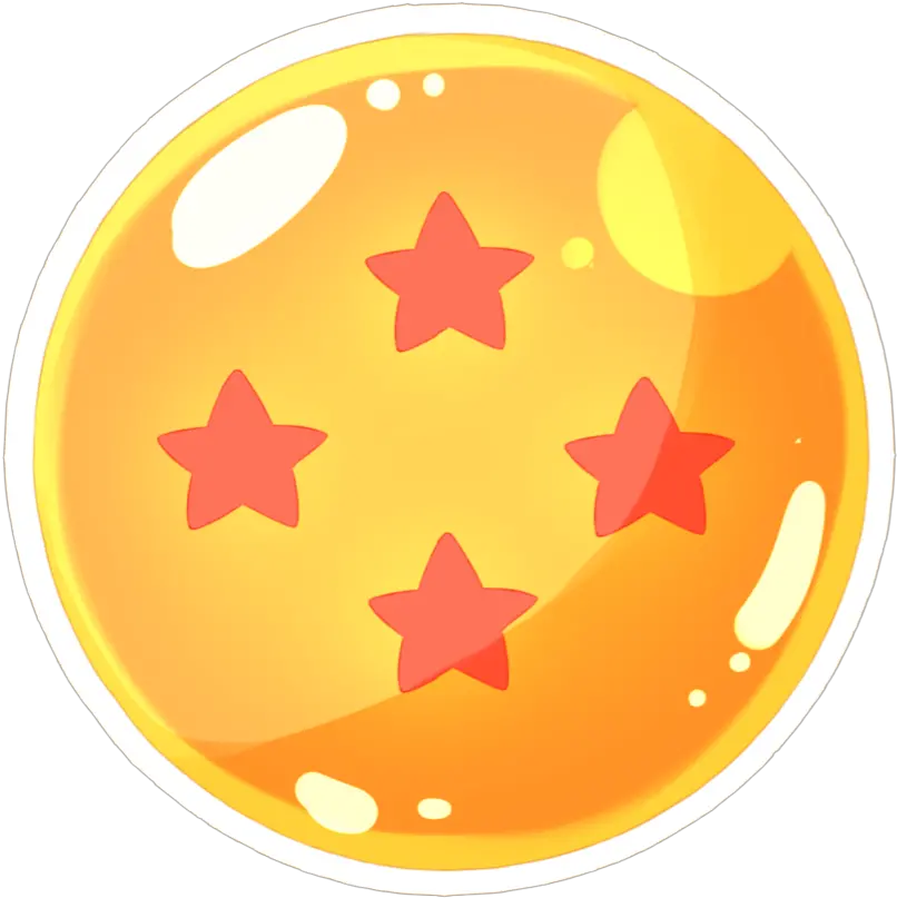  4 Star Dragon Ball Png