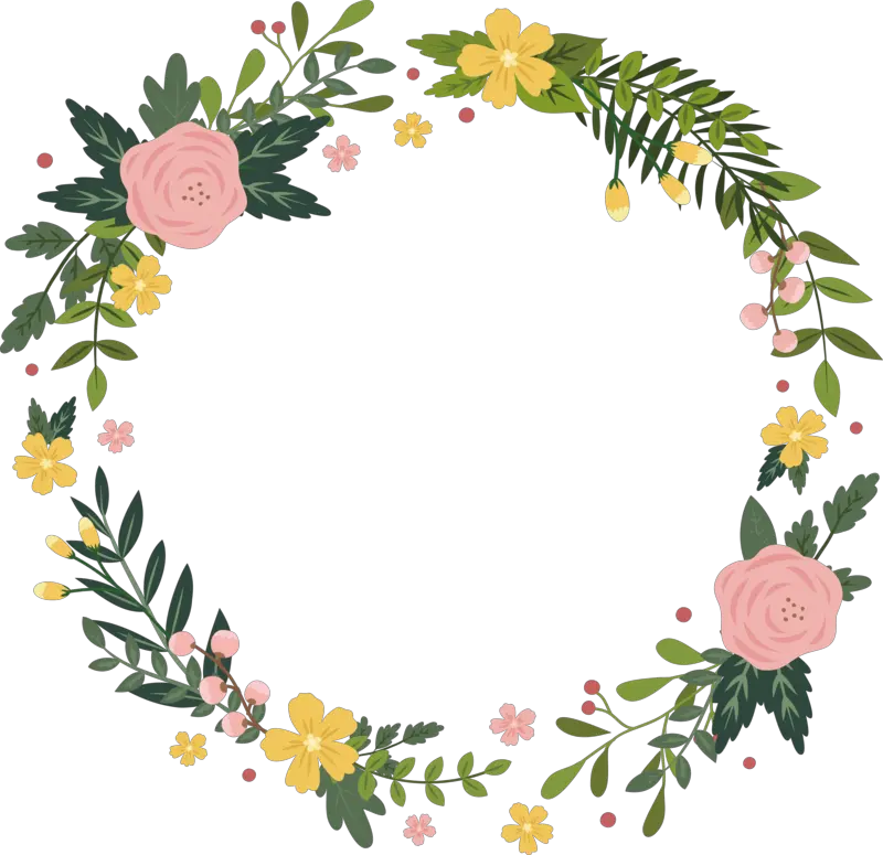  Transparent Free Floral Border Clipart Frame Floral Border Clip Art