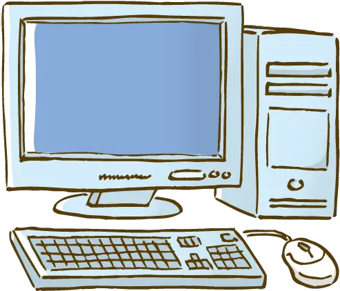  Computers Drawing Free Download On Mbtskoudsalg Computer Png Computer Drawing