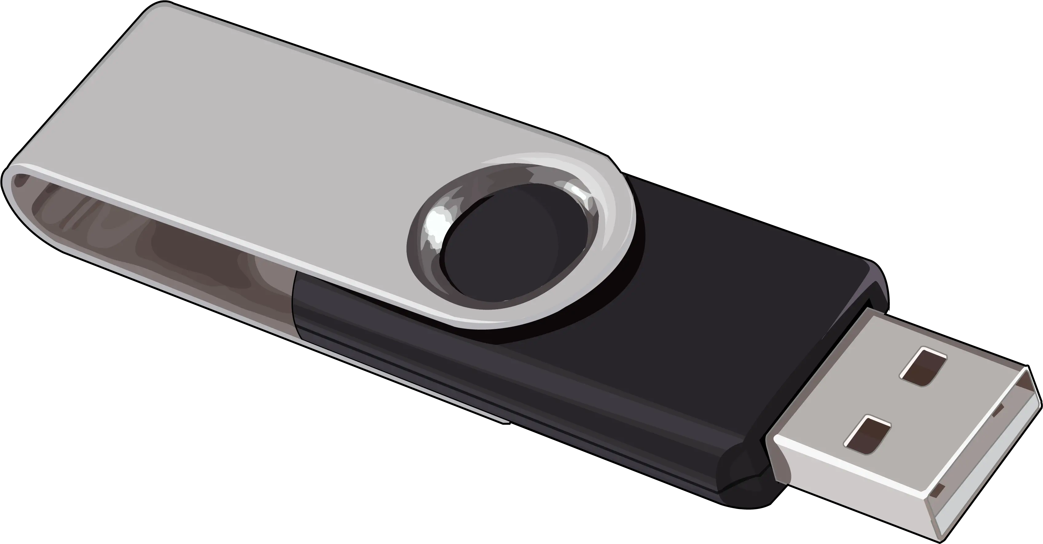 Clip Art Pendrive Png Flash Drive Transparent Background