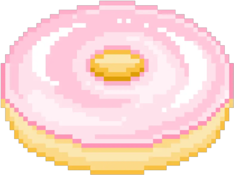  donut food pink cute soft aesthetic pastel kawaii Pink Aesthetic Strawberry Transparent