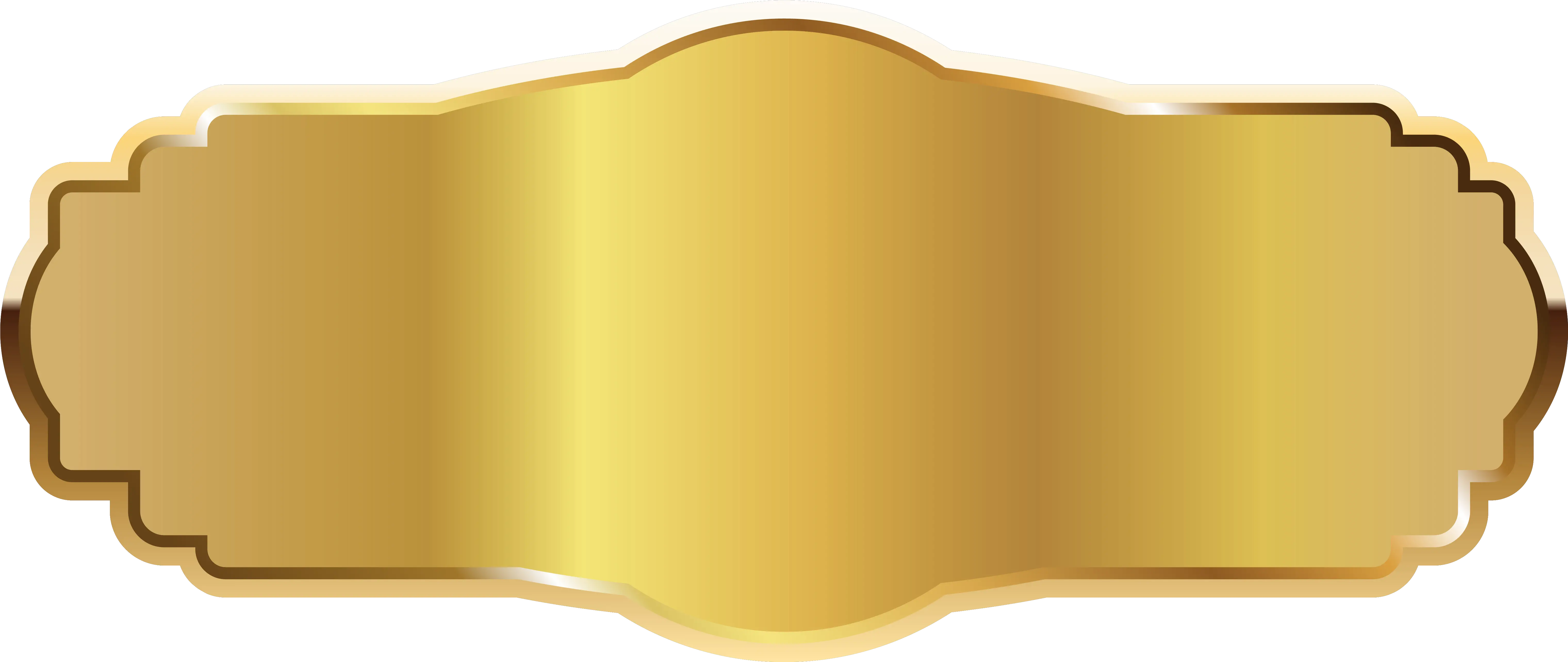  Clip Art Metallic Gold Background Gold Border Labels Png