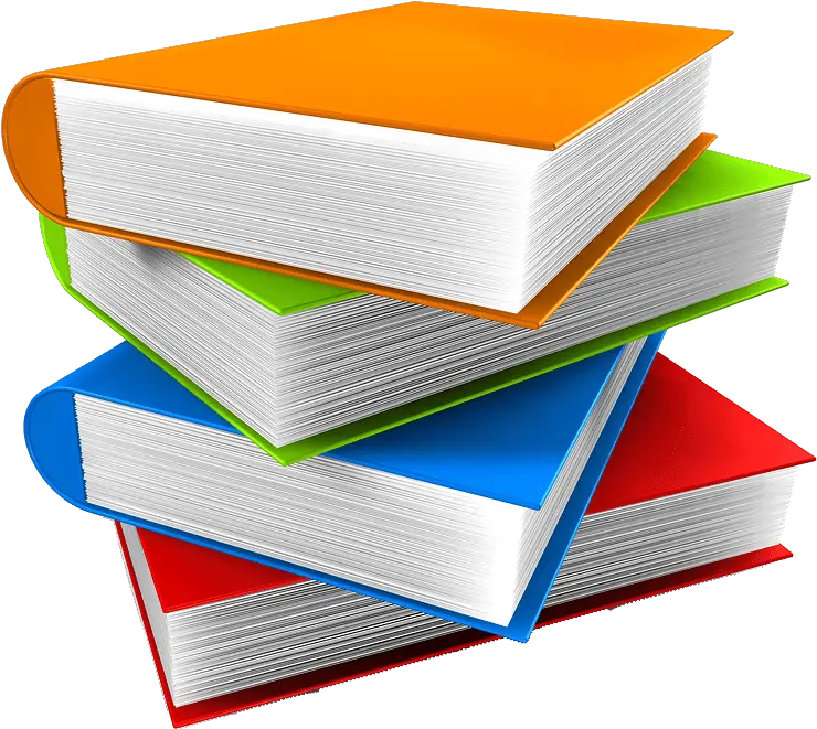  Book Stack Transparent Books Png