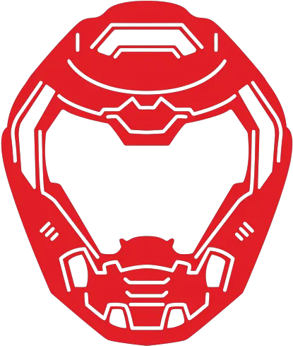  Doom Slayer Helmet Logo