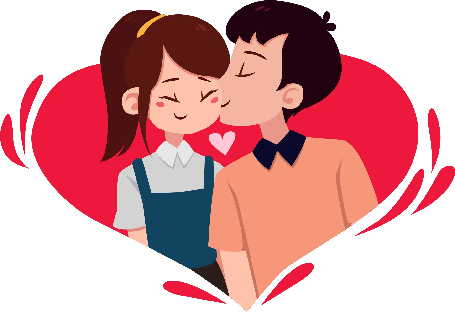  Valentines Day Png Valentines Day Couple Clipart