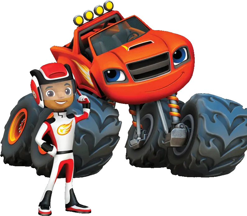  Transparent 55 Chevy Clipart Blaze Monster Machine Png