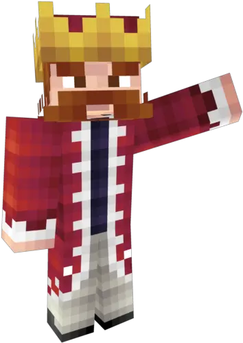  Minecraft 3d King Skin