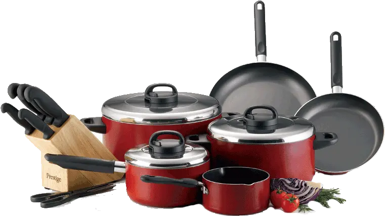  Transparent Pots Png Non Stick Cookware 22 Pieces Set