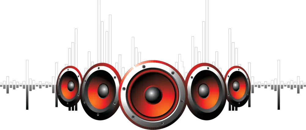  Transparent Sound Waves Png Transparent Background Speakers Png