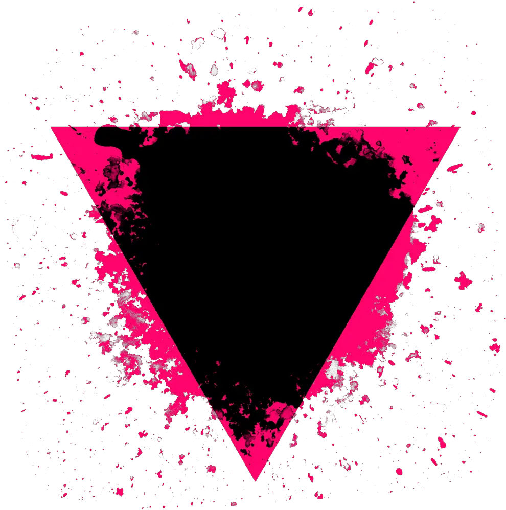  black splash paint splatter drops triangleart Triangle