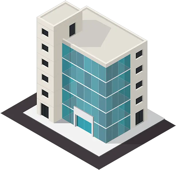  Enterprise Business 3d Office Building Icon