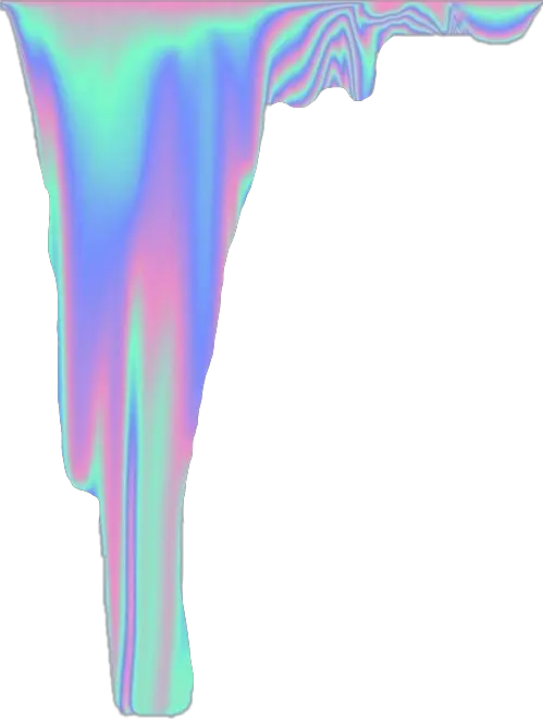  iridecent holographic hologram drip trippy drippy Transparent Cute Drippy Background