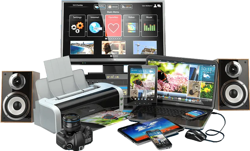  Transparent Electronics Png Laptop Computer Mobiles