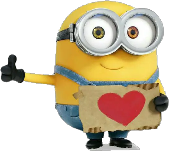  minions cutelove Minion Heart
