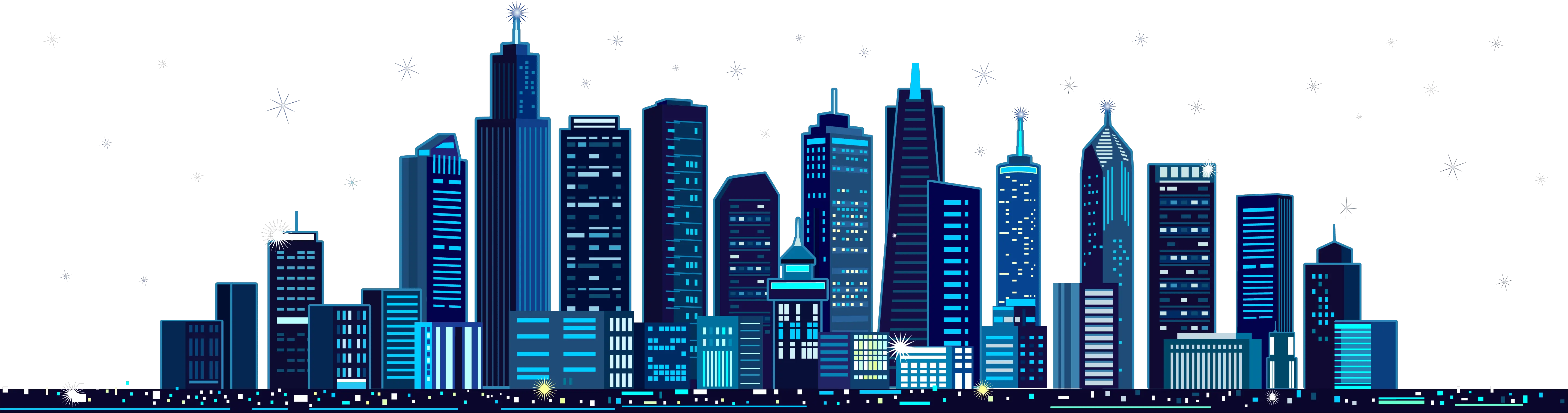  Blue Building City Festival M City Building Vector Png