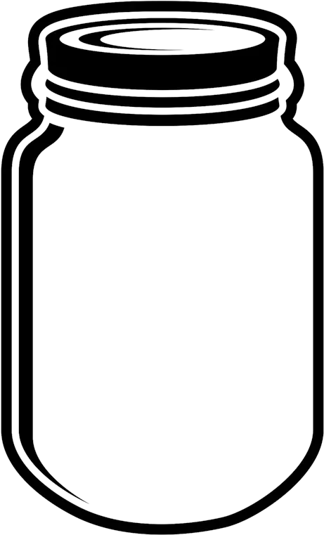  Mason Jar Clipart No Background Mason Jar Clipart No Mason Jar Clipart Black And White